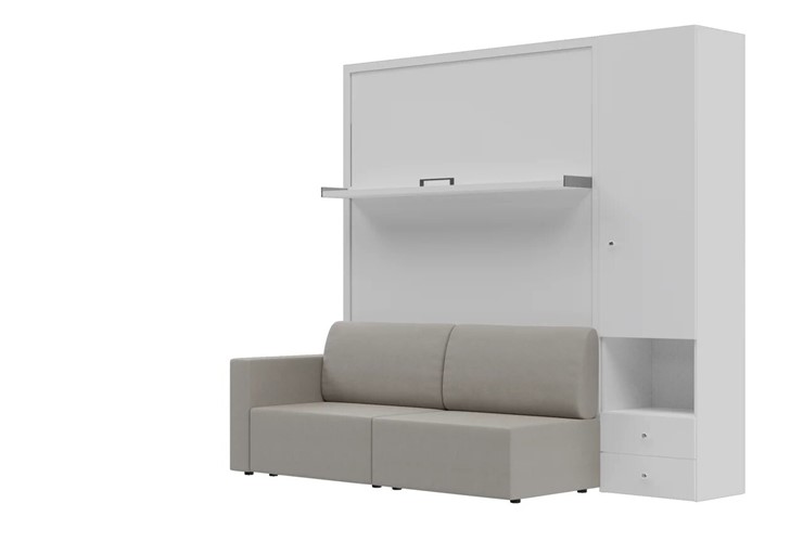Диван Кровать-трансформер Smart (КД 1400+ШП), шкаф правый, левый подлокотник в Сарапуле - изображение 2