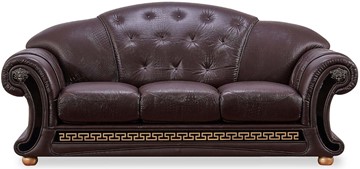 Раскладной диван Versace (3-х местный) коричневый 37 (VERSUS) в Сарапуле
