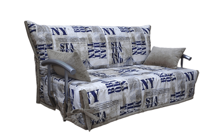 Прямой диван Аккордеон с боковинами, спальное место 1400 в Глазове - изображение 2