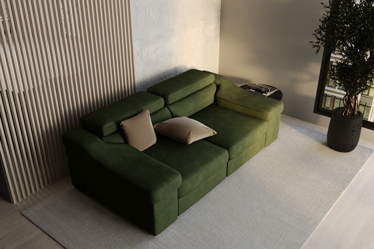 Прямой диван Мюнхен с выкатным механизмом в Сарапуле - изображение 9