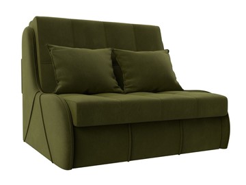 Прямой диван Риттэр 100, Зеленый (Микровельвет) в Сарапуле - предосмотр