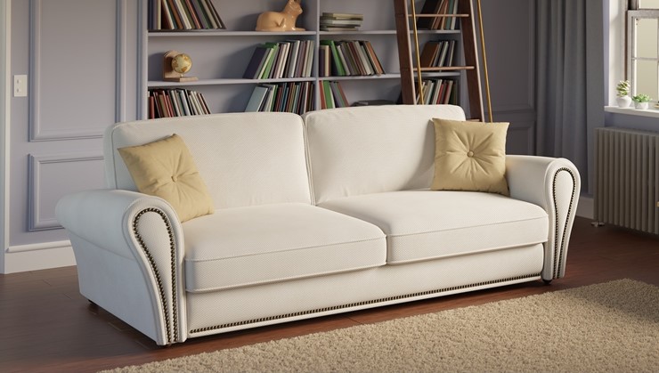 Прямой диван Виктория 2 подушки в Ижевске - изображение 4