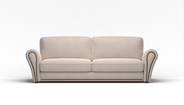 Прямой диван Виктория 2 подушки в Ижевске - предосмотр 1