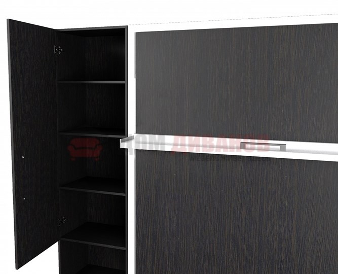 Диван Кровать-трансформер Smart (КД 1400+ШП+Пуф), шкаф правый, левый подлокотник в Сарапуле - изображение 3