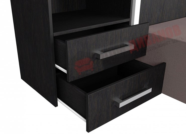 Диван Кровать-трансформер Smart (КД 1400+ШП+Пуф), шкаф правый, левый подлокотник в Глазове - изображение 2