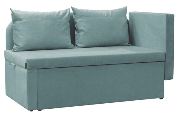 Прямой диван Мирка, newtone aqua blue в Сарапуле - изображение