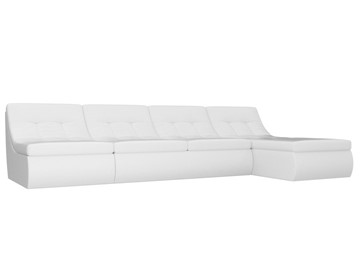 Модульный раскладной диван Холидей, Белый (экокожа) в Глазове
