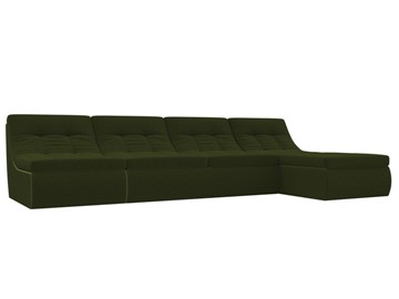 Модульный раскладной диван Холидей, Зеленый (микровельвет) в Сарапуле