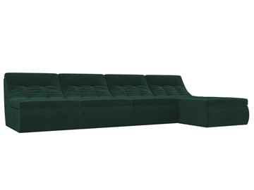 Модульный раскладной диван Холидей, Зеленый (велюр) в Глазове