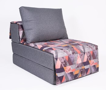 Бескаркасное кресло-кровать Харви, серый - сноу манго в Сарапуле