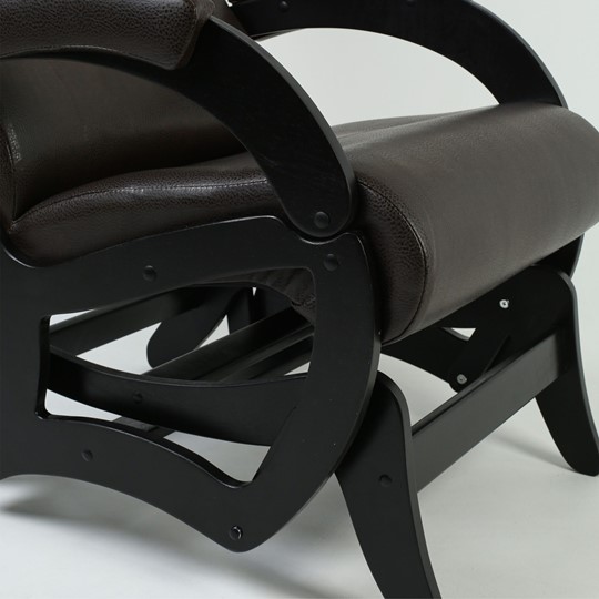 кресло-глайдер с маятниковым механизмом 35-К-В экокожа в Глазове - изображение 4