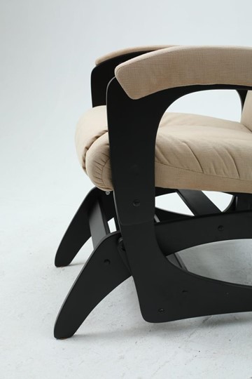 Кресло-качалка Леон маятниковая, ткань AMIGo песок 29-Т-П в Глазове - изображение 11