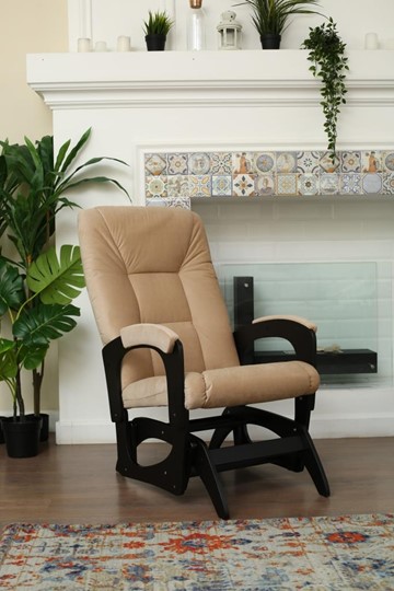Кресло-качалка Леон маятниковая, ткань AMIGo песок 29-Т-П в Сарапуле - изображение 3