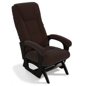 Кресло-качалка Леон маятниковая, ткань AMIGo шоколад 29-Т-Ш в Сарапуле - предосмотр 1