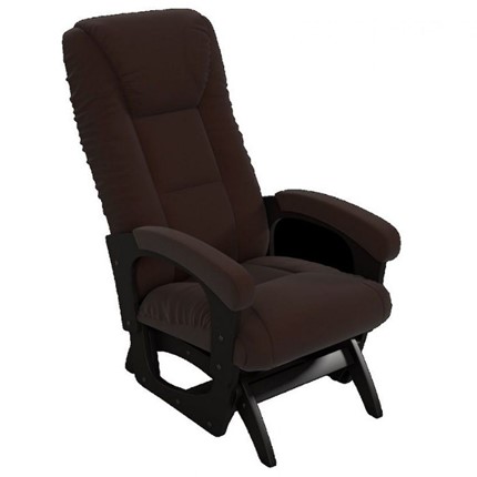 Кресло-качалка Леон маятниковая, ткань AMIGo шоколад 29-Т-Ш в Глазове - изображение