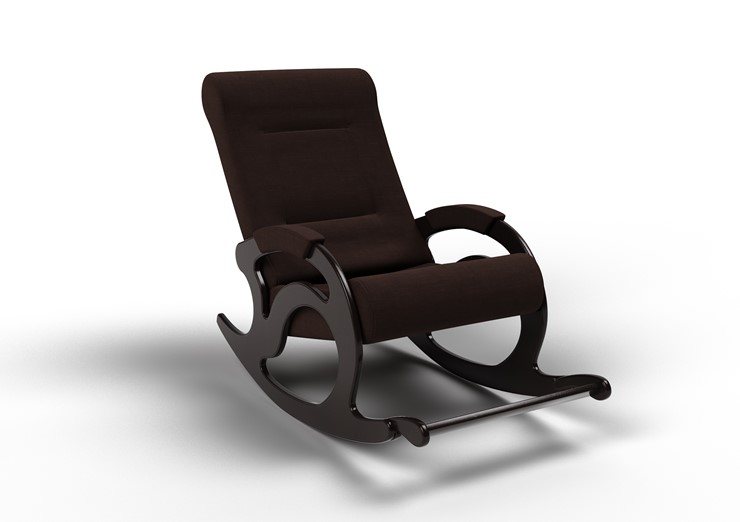 Кресло-качалка Тироль, ткань AMIGo кофе с молоком 12-Т-КМ в Сарапуле - изображение 1