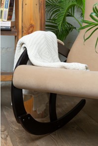 Кресло-качалка в гостиную Корсика, ткань Amigo Beige 34-Т-AB в Сарапуле - предосмотр 5
