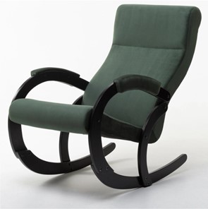 Кресло-качалка Корсика, ткань Amigo Green 34-Т-AG в Сарапуле
