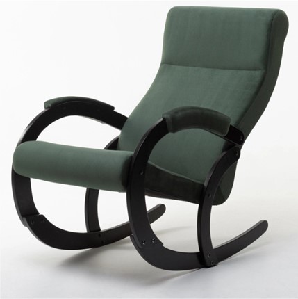 Кресло-качалка Корсика, ткань Amigo Green 34-Т-AG в Глазове - изображение