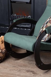 Кресло-качалка Корсика, ткань Amigo Green 34-Т-AG в Сарапуле - предосмотр 6