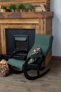 Кресло-качалка Корсика, ткань Amigo Green 34-Т-AG в Сарапуле - предосмотр 7