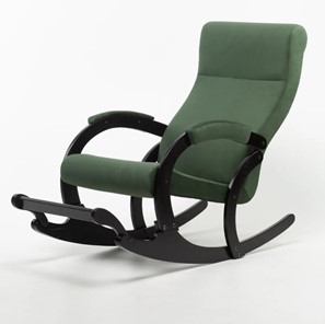 Кресло-качалка в гостиную Марсель, ткань Amigo Green 33-Т-AG в Ижевске