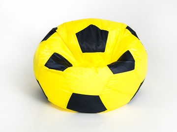 Кресло-мешок Мяч большой, желто-черный в Сарапуле