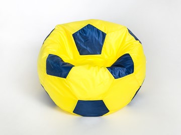 Кресло-мешок Мяч большой, желто-синий в Сарапуле
