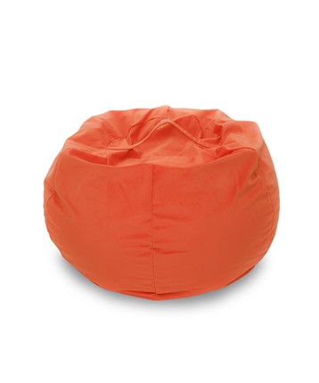 Кресло-мешок Орбита, велюр, оранжевый в Сарапуле - изображение