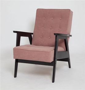 Кресло Ретро (венге / RS 12 - розовый) в Сарапуле