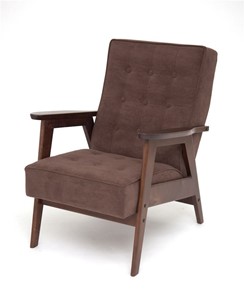 Кресло Ретро (темный тон / RS32 - коричневый) в Сарапуле