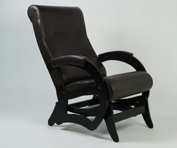 Маятниковое кресло Амелия, экокожа венге 35-К-В в Сарапуле