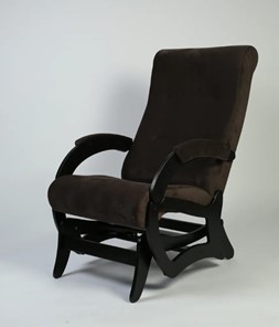 Кресло маятниковое Амелия, ткань шоколад 35-Т-Ш в Глазове