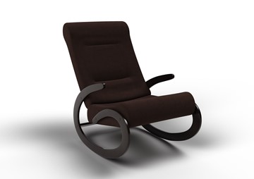 Кресло-качалка Мальта, ткань AMIGo шоколад 10-Т-Ш в Глазове