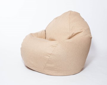 Кресло-мешок Макси, рогожка, 150х100, песочное в Сарапуле - предосмотр