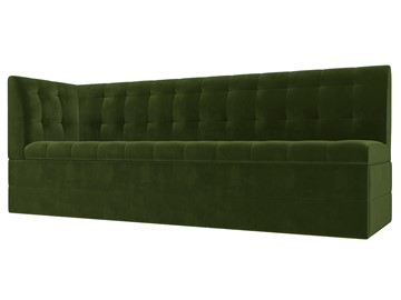 Кухонный диван Бриз, Зеленый (Микровельвет) в Глазове