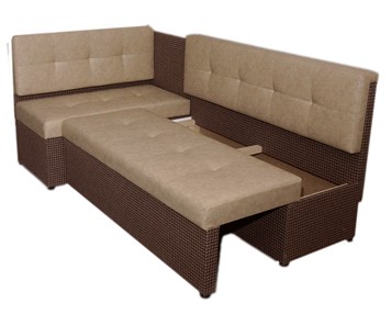 Кухонный угловой диван Нео КМ3 с механизмом 2000х1460 в Глазове - предосмотр 7