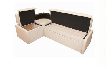 Кухонный угловой диван Модерн 3 со спальным местом и двумя коробами в Глазове - предосмотр 1
