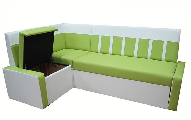Кухонный угловой диван Квадро 2 со спальным местом в Глазове - изображение 1