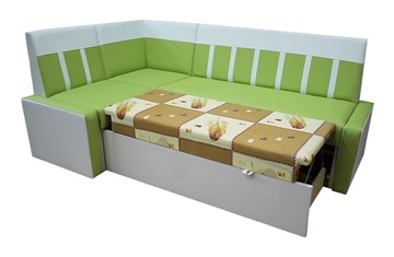 Кухонный угловой диван Квадро 2 со спальным местом в Глазове - предосмотр 2