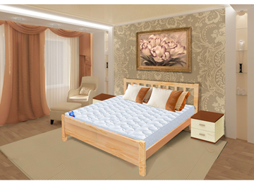 Кровать в спальню Прага 160х200 с оcнованием в Сарапуле