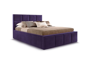 Кровать с основанием Октавия 1400,Мора фиолетовый в Сарапуле