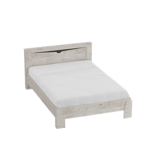 Кровать с основанием Соренто 1400, Дуб бонифаций в Глазове