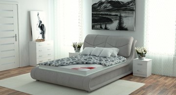 Двуспальная кровать с механизмом Сицилия 180х200 (с коробом) в Ижевске