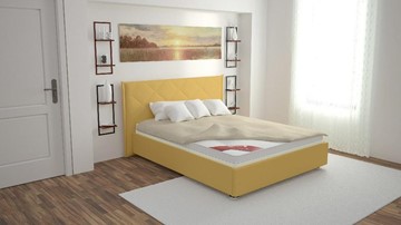 Двуспальная кровать с механизмом Сарма Альба 160х200 (с коробом) в Сарапуле