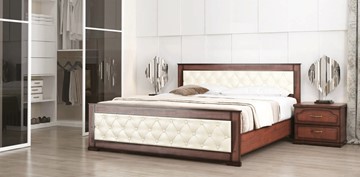 Кровать СВ-Стиль Стиль 2, 160х200, кожзам, с основанием в Сарапуле