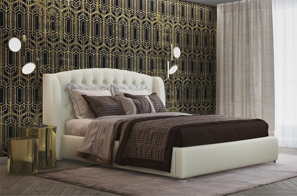 Двуспальная кровать Сильва Модерн 180х200 (с основание) в Сарапуле - изображение