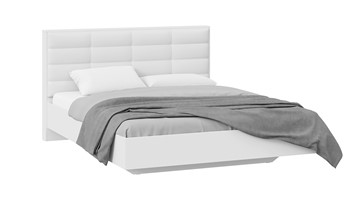 Кровать 2-спальная ТриЯ Агата тип 1 (Белый) в Глазове