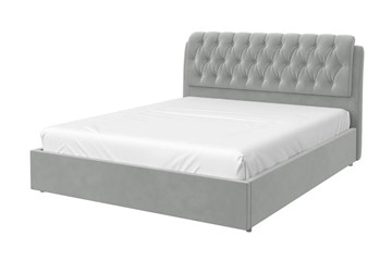 Кровать 2-спальная Белиста 180х200 (Светло-серый) с основанием в Сарапуле