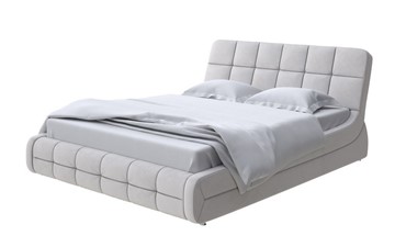 Кровать 2-х спальная Corso-6 200х200, Велюр (Ultra Серый камень) в Глазове